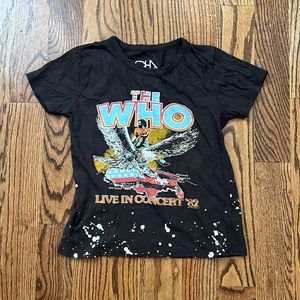 The Who tshirt